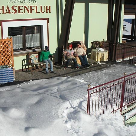 Pension Hasenfluh Lech am Arlberg Exterior foto