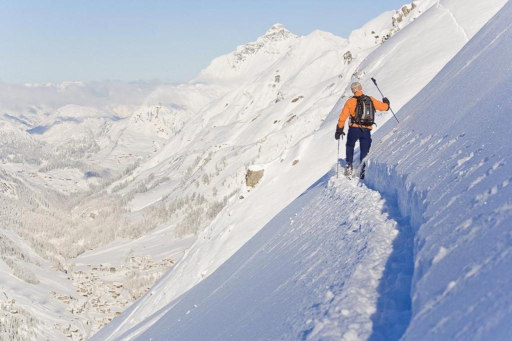 Pension Hasenfluh Lech am Arlberg Exterior foto