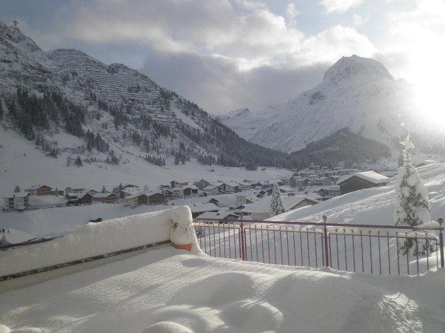 Pension Hasenfluh Lech am Arlberg Exterior foto